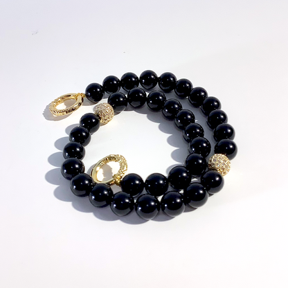 MultiWay 33 Natural Onyx Mindfulness Beads