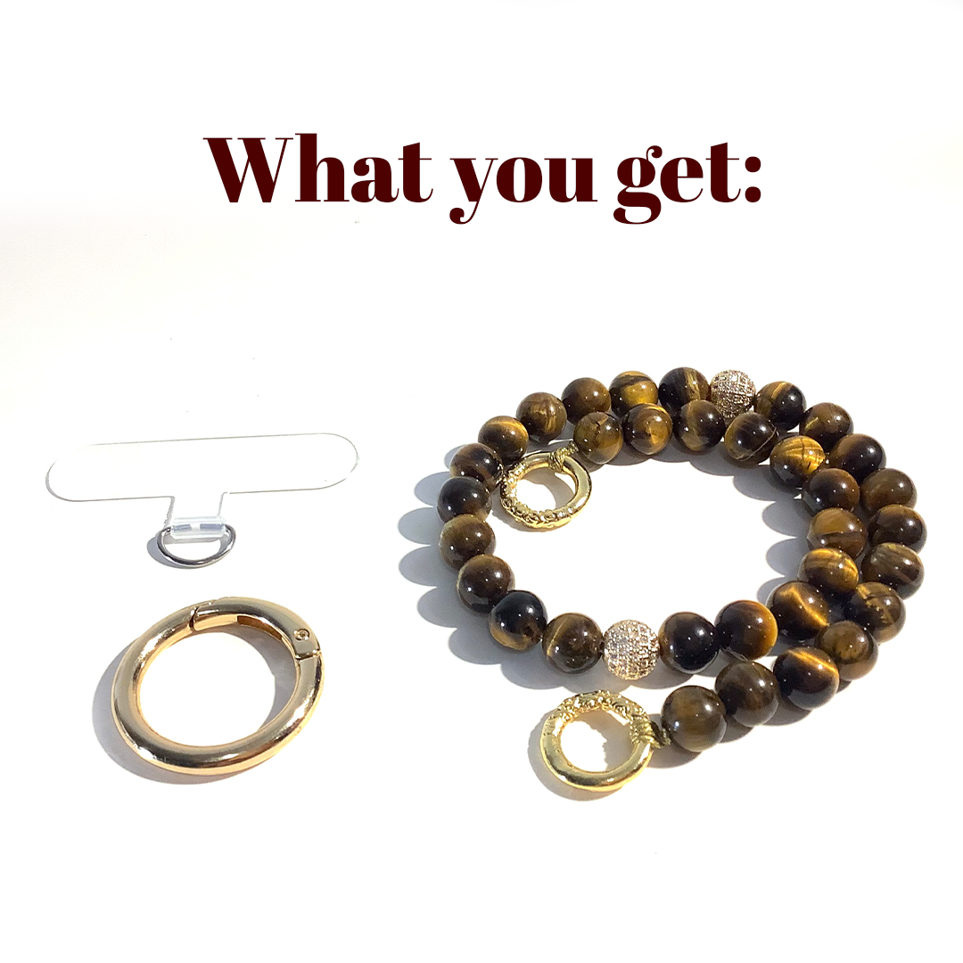 MultiWay 33 Natural Tiger's Eye Mindfulness Beads