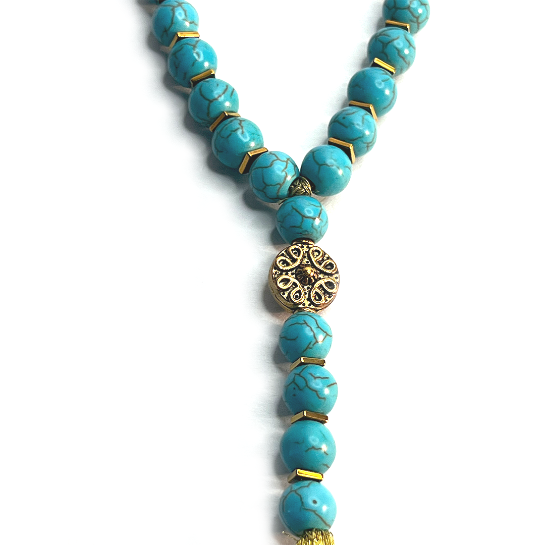 Turquoise Prayer Bead b2