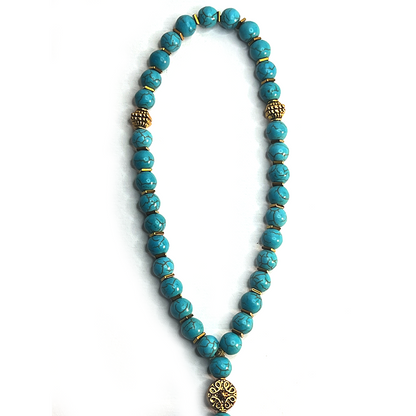 Turquoise Prayer Bead c2