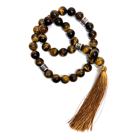 Tiger Eye Meditation Bead