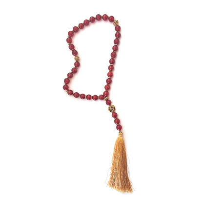 Carnelian Prayer Bead