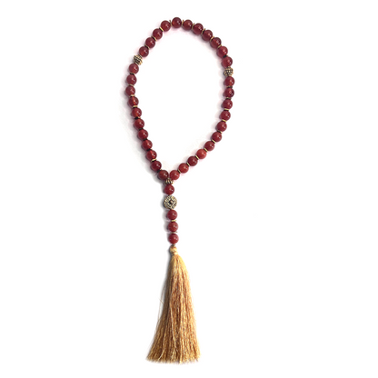 Carnelian Prayer Bead