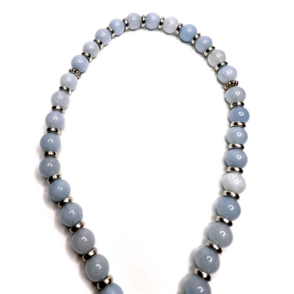 Aquamarine Prayer Bead