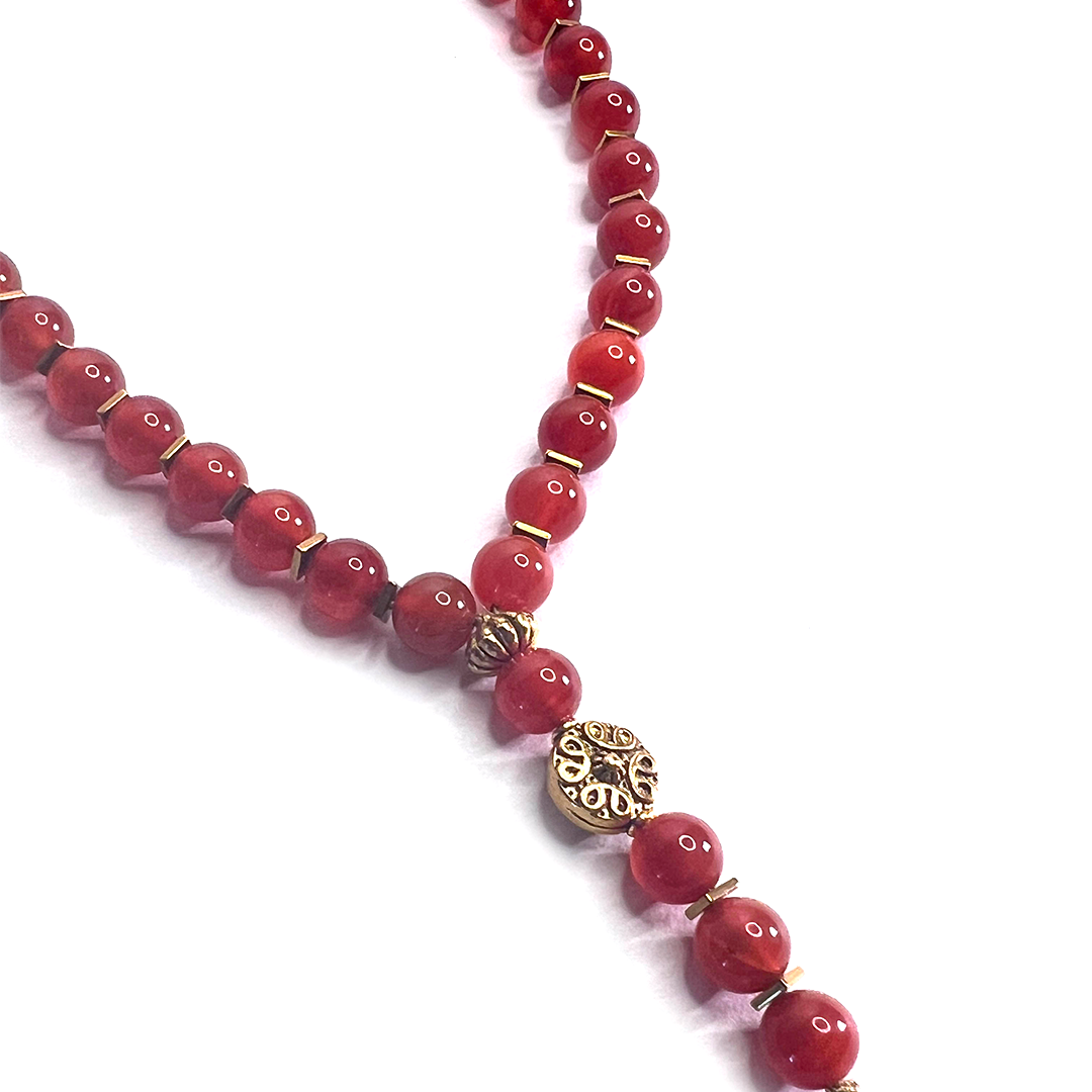Carnelian Prayer Bead