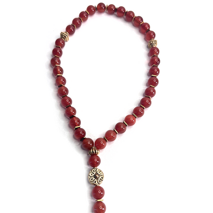Carnelian Prayer Bead