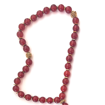 Carnelian Prayer Bead